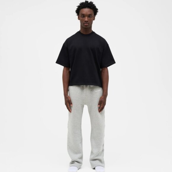 NWT - Second Skin Men's Crop T-Shirt – Black, Size L - Picture 2 of 12